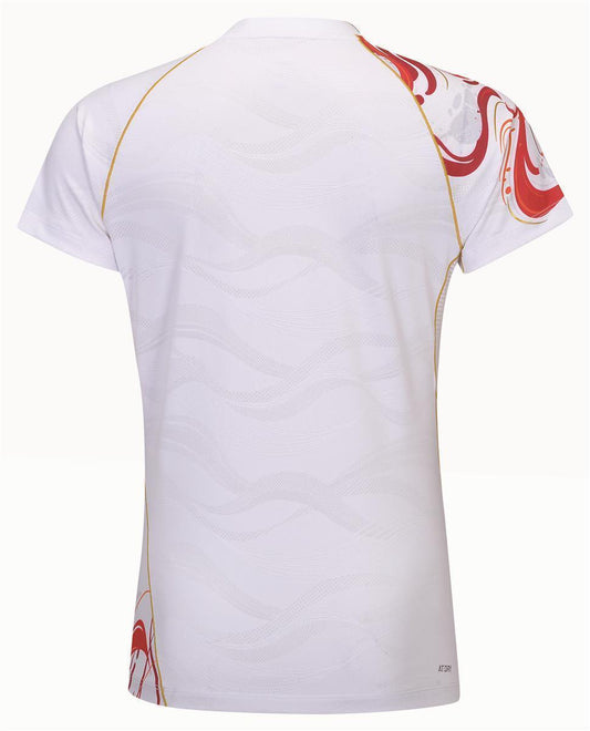 Damen Sportshirt "China Youth Team" Koi - weiß - AAYU230-2