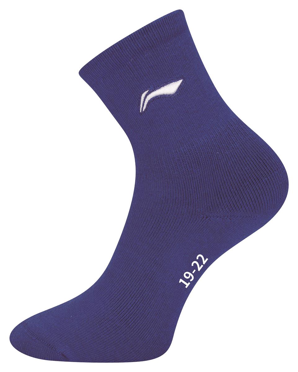 Kinder Unisex Sportsocke Mid-Cut "Team" blau - AWSS393-2