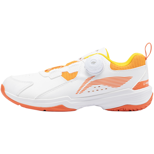 Kids Badmintonshoe ''Almighty King'' white/orange - AYTT040-2