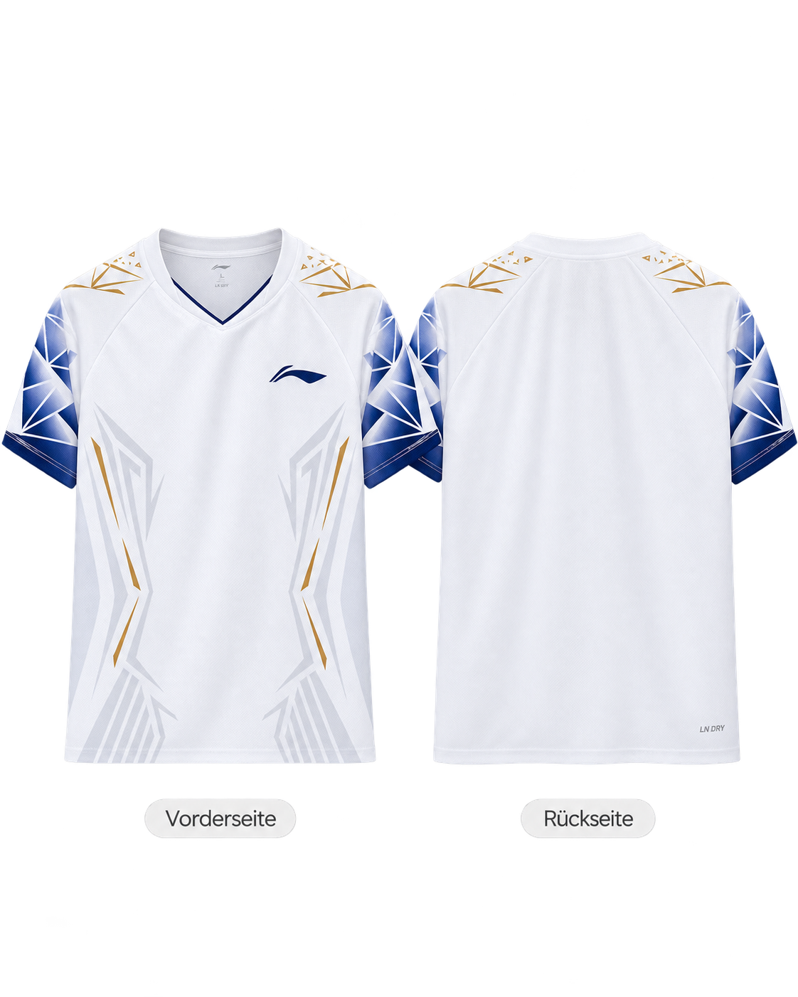 Unisex Competition shirt "International Teams Whale" Fan-Edition - white - AAYV021-2