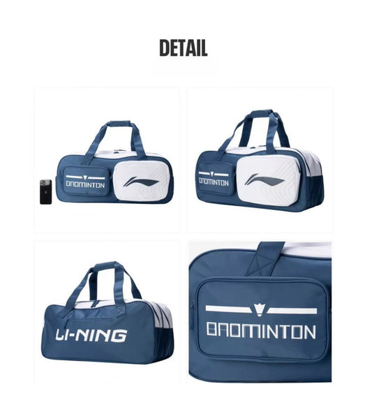 Badminton Square Bag "Badminton 2.0" blau/weiß - ABJT055-2