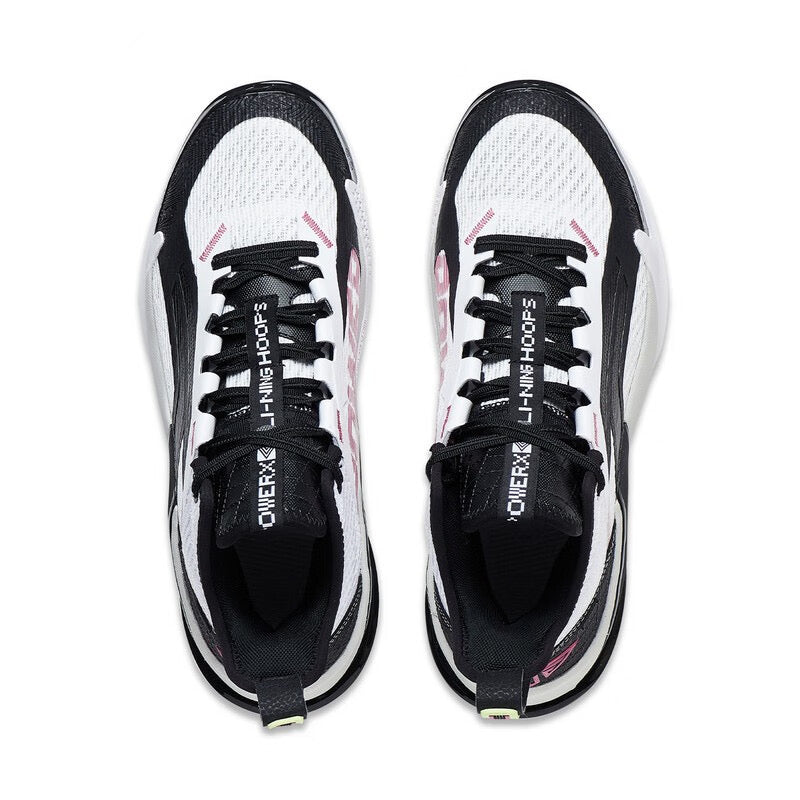 Basketballshoe "Power" 10 Premium - white/black - ABAT089-1