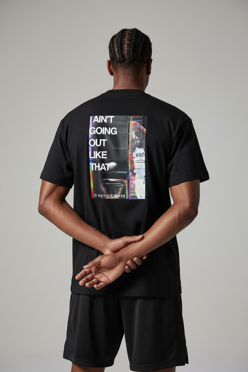 Basketball T-Shirt "Wade-Attitude" schwarz - AHST323-1