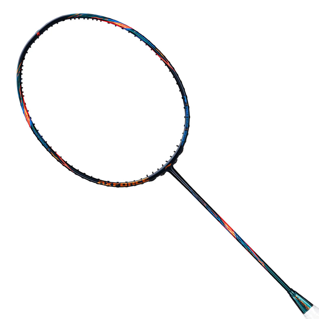 Badmintonschläger AXFORCE 90 NEW BLACK EDITION (4U) unbespannt - AYPV001-4