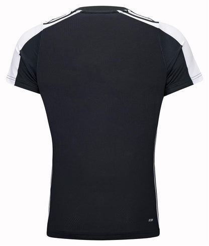 Ladies Sports Shirt "International Stars" Black-White - AAYT074-3