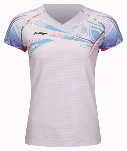 Damen Sportshirt "International Players" Glacier - weiß - AAYT580-1