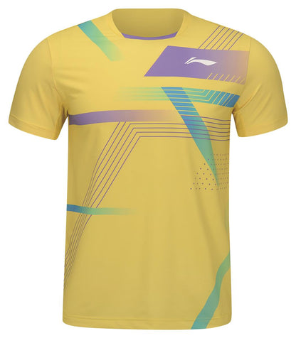 Herren Wettkampfshirt   gelb - AAYU137-4