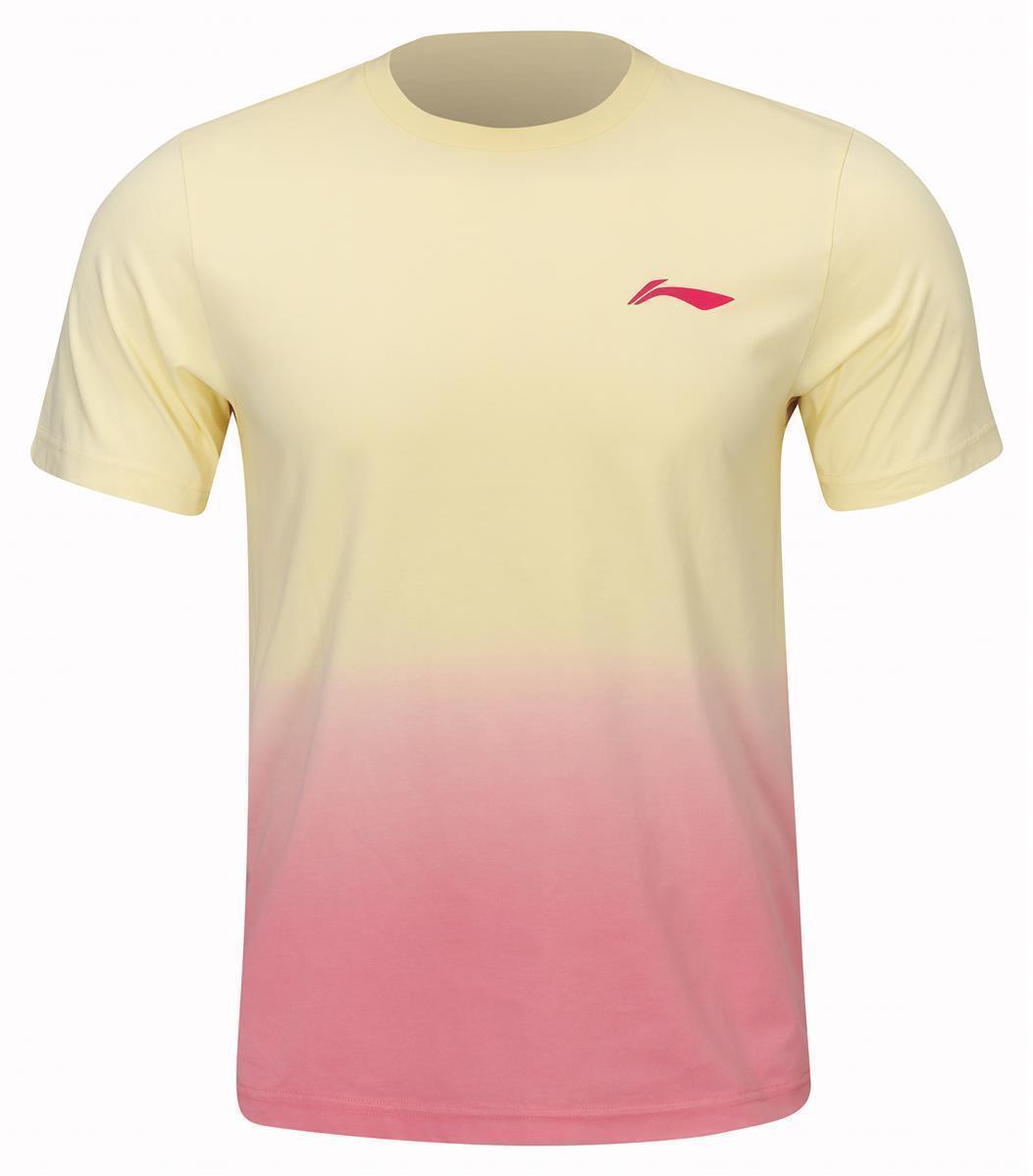 Unisex Sportshirt "Desert" yellow/red - AHST355-3