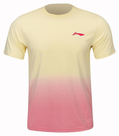 Unisex Sportshirt "Desert" yellow/red - AHST355-3