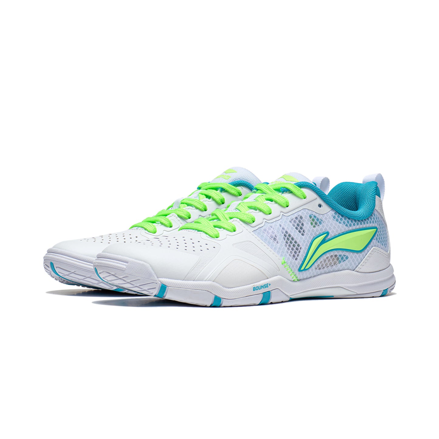 Unisex Tischtennisschuh Hawk Eye 2.0 Pro - weiß/hellblau - APPT009-6/APPU023-6