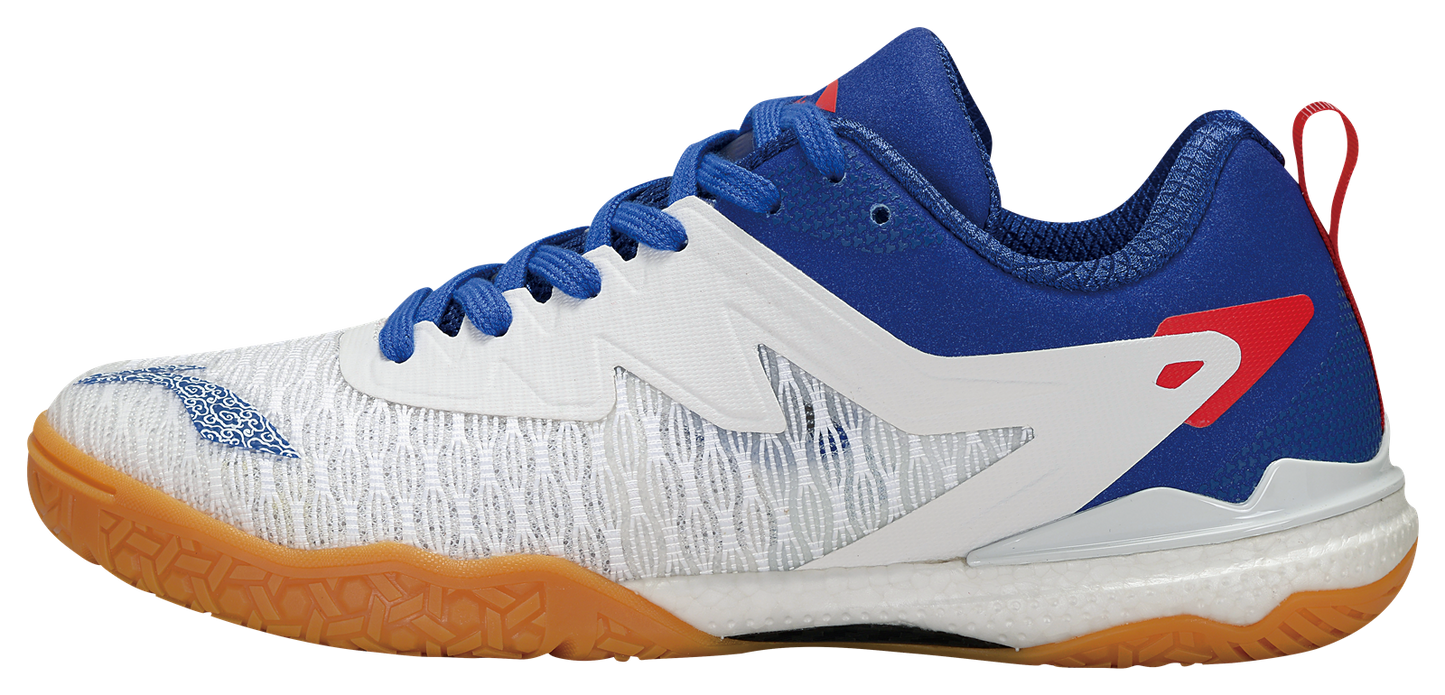 Kylin 2.0 PE Tischtennis Schuh Fan Zhendong - weiß/blau - APPU007-1