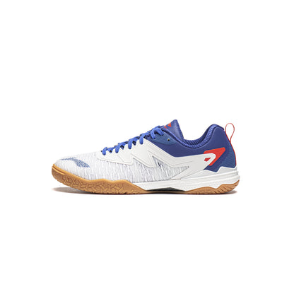 Kylin 2.0 PE Tischtennis Schuh Fan Zhendong - weiß/blau - APPU007-1
