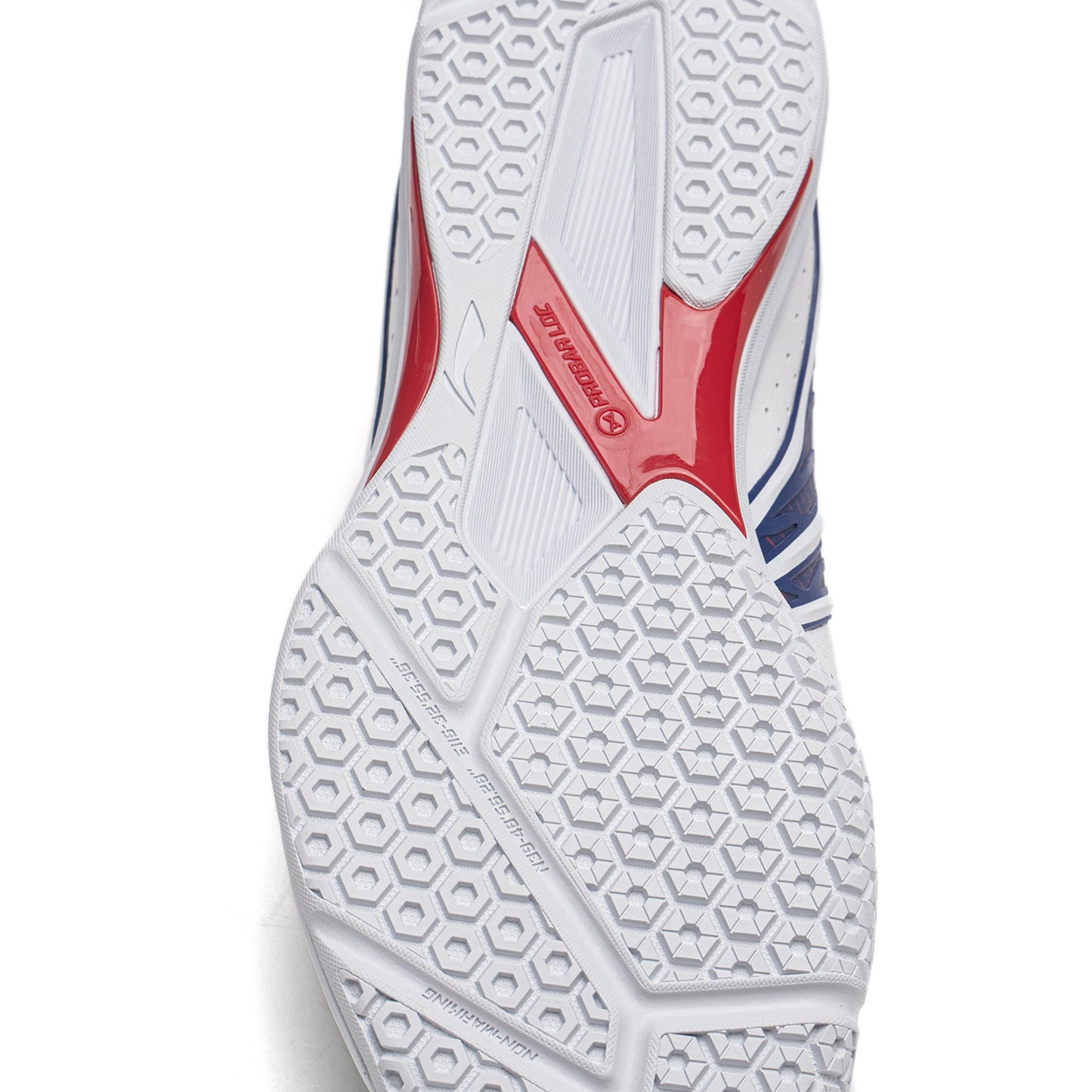 Tischtennis Schuh Hawk Eye 3.0  - weiß/blau - APPV003-1