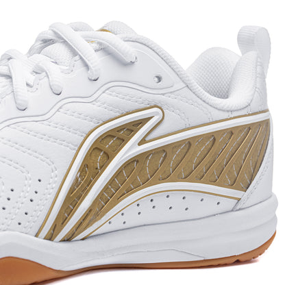 Tischtennis Schuh Hawk Eye 3.0  - weiß/gold - APPV003-4