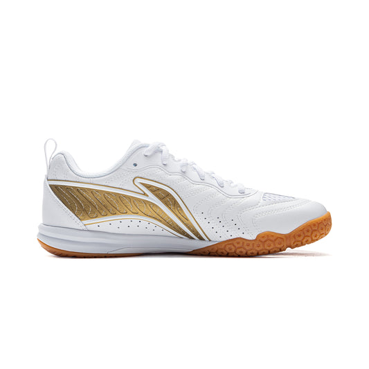 Tabletennis Shoe Hawk Eye 3.0  - white/gold - APPV003-4