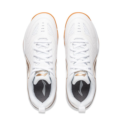 Tischtennis Schuh Hawk Eye 3.0  - weiß/gold - APPV003-4