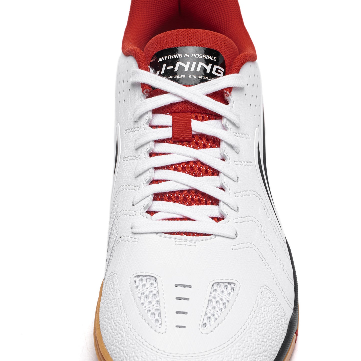 Tischtennis Schuh Hawk Eye 3.0 Pro - weiß/rot - APPV005-1