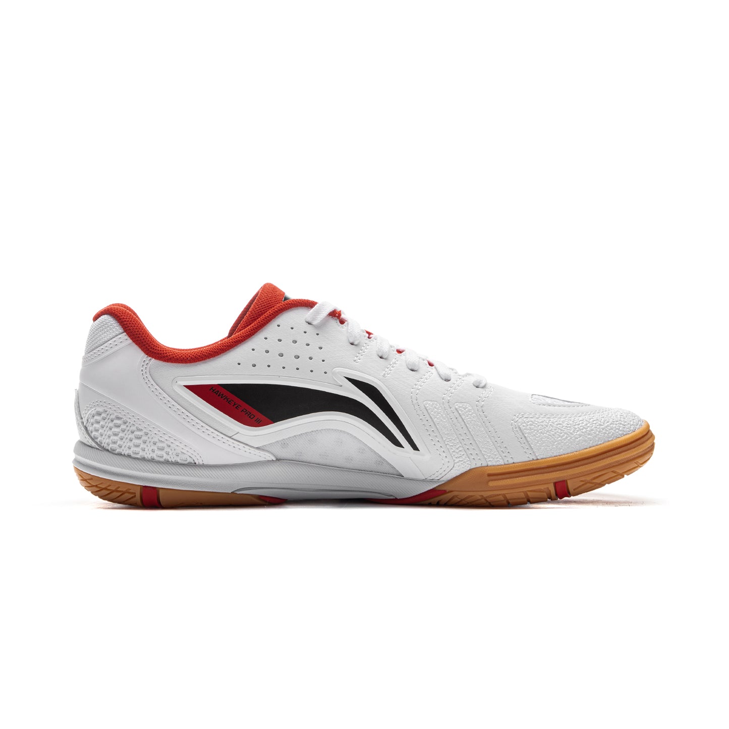 Tischtennis Schuh Hawk Eye 3.0 Pro - weiß/rot - APPV005-1