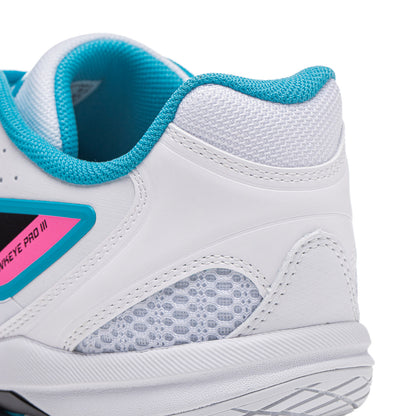 Tischtennis Schuh Hawk Eye 3.0 Pro - weiß/hell-blau - APPV005-2