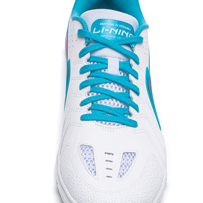 Tischtennis Schuh Hawk Eye 3.0 Pro - weiß/hell-blau - APPV005-2