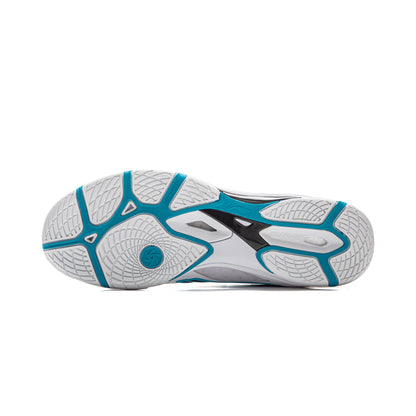 Tischtennis Schuh Hawk Eye 3.0 Pro - weiß/hell-blau - APPV005-2