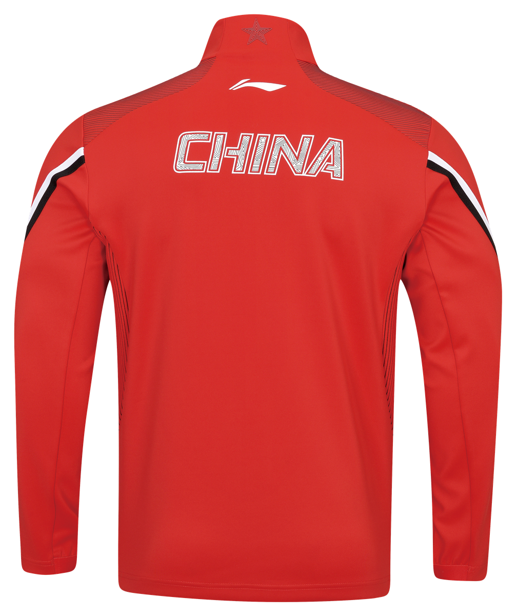 Tischtennis Trainingsjacke ''Volt'' National-Team 2026 - rot - AWDW973-2