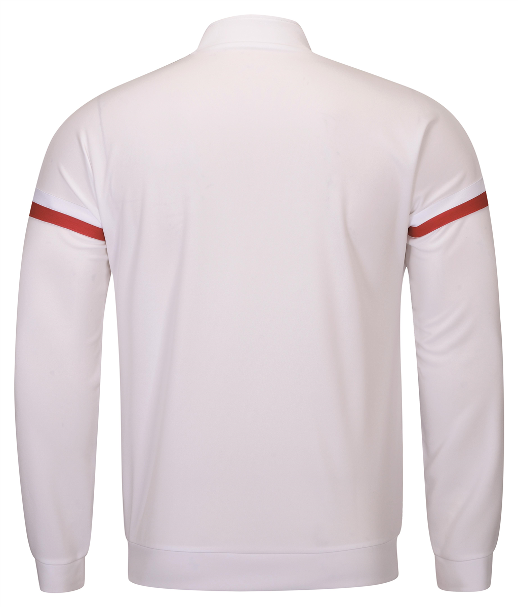 Herren Trainingsanzug Team Line weiß/rot - AWES001-4