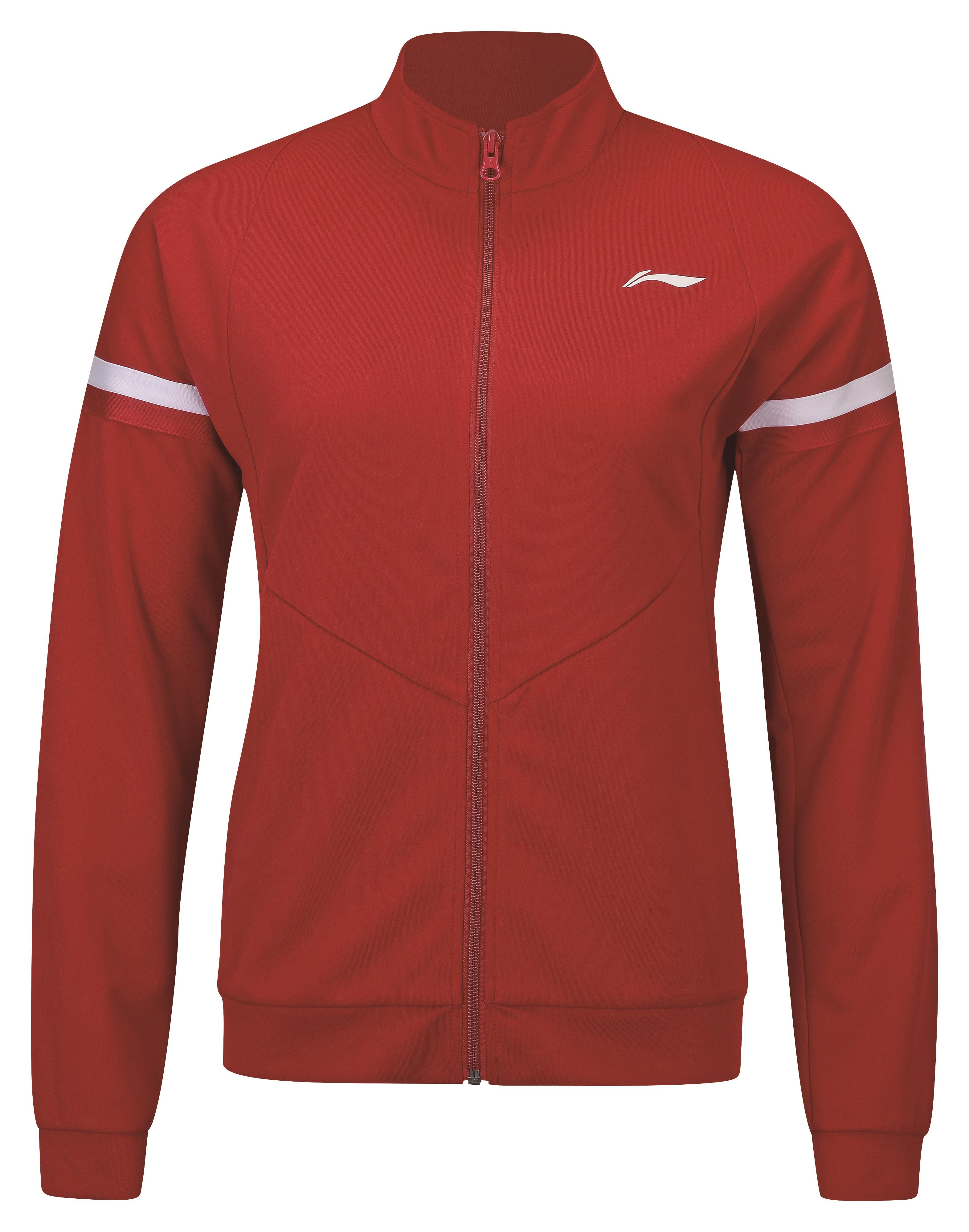 Damen Trainingsanzug Team Line rot/schwarz - AWES006-4