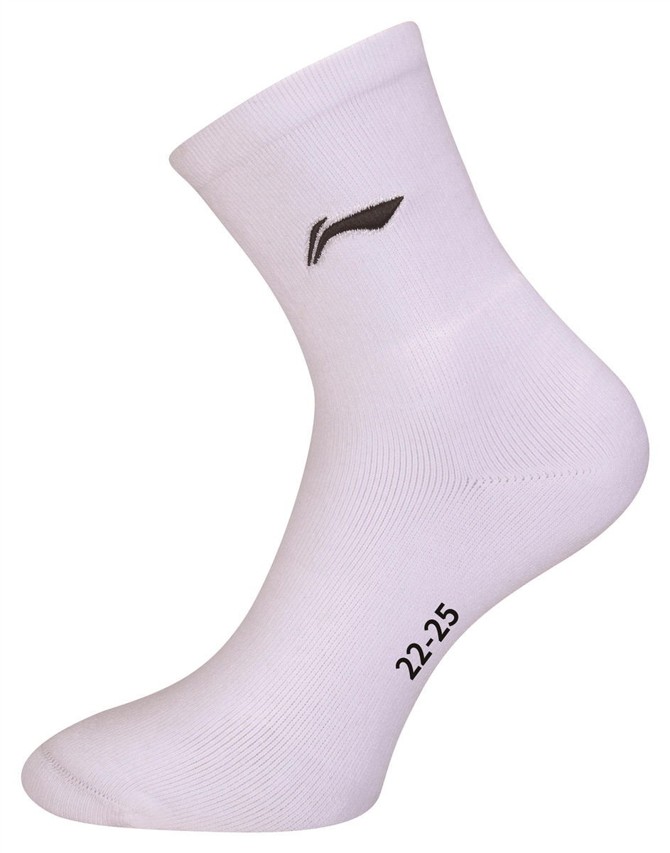 Damen Sportsocke Mid-Cut "Team" weiß - AWSS385-1