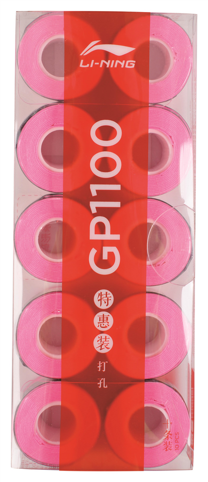 Overgrip perforated 10er Box GP1100 verschiedene Farben AXJQ008