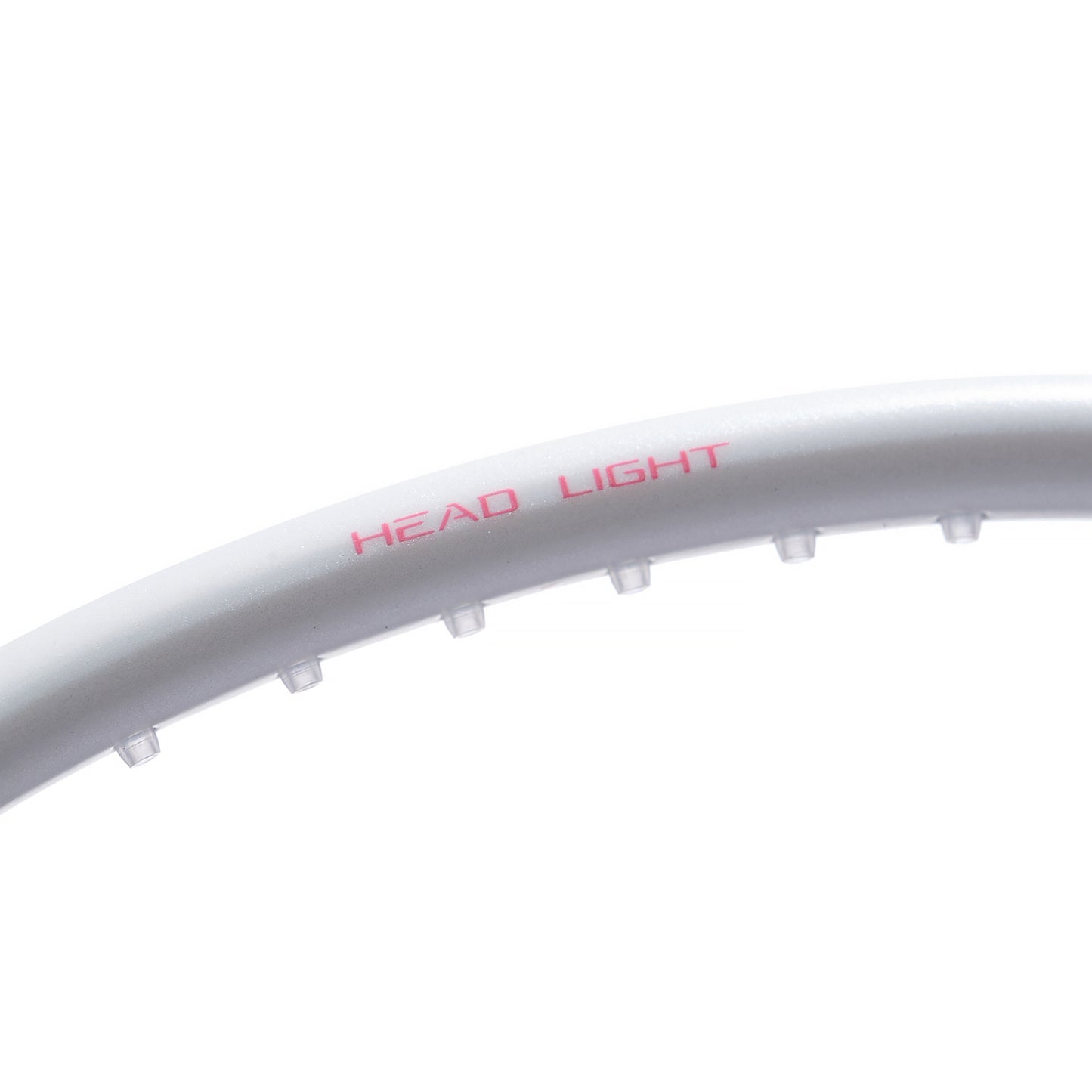 Badmintonschläger BladeX 600 (4U) White - Lilac - unbespannt  - AYPV015-4