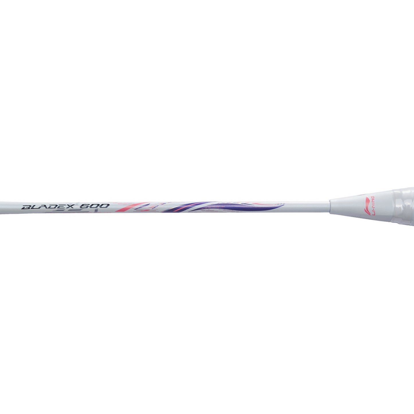 Badmintonschläger BladeX 600 (5U) White - Lilac unbespannt  - AYPV015-5