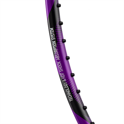 Badmintonschläger HalberTec 9000 (3U) - Grün/Lila - unbespannt  - AYPU021-3