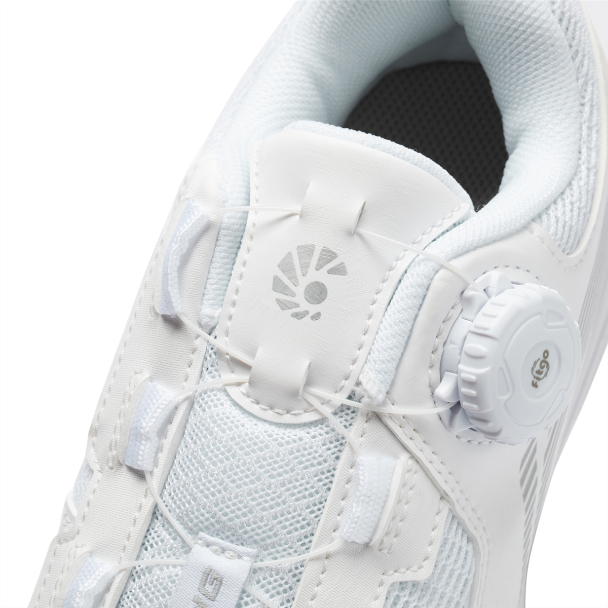 Kinder Badmintonschuh ''Almighty King'' weiß - AYTT040-1