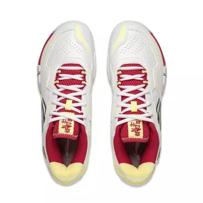Badmintonshoe "Saga III Light" white/red/yellow -AYTV003-3