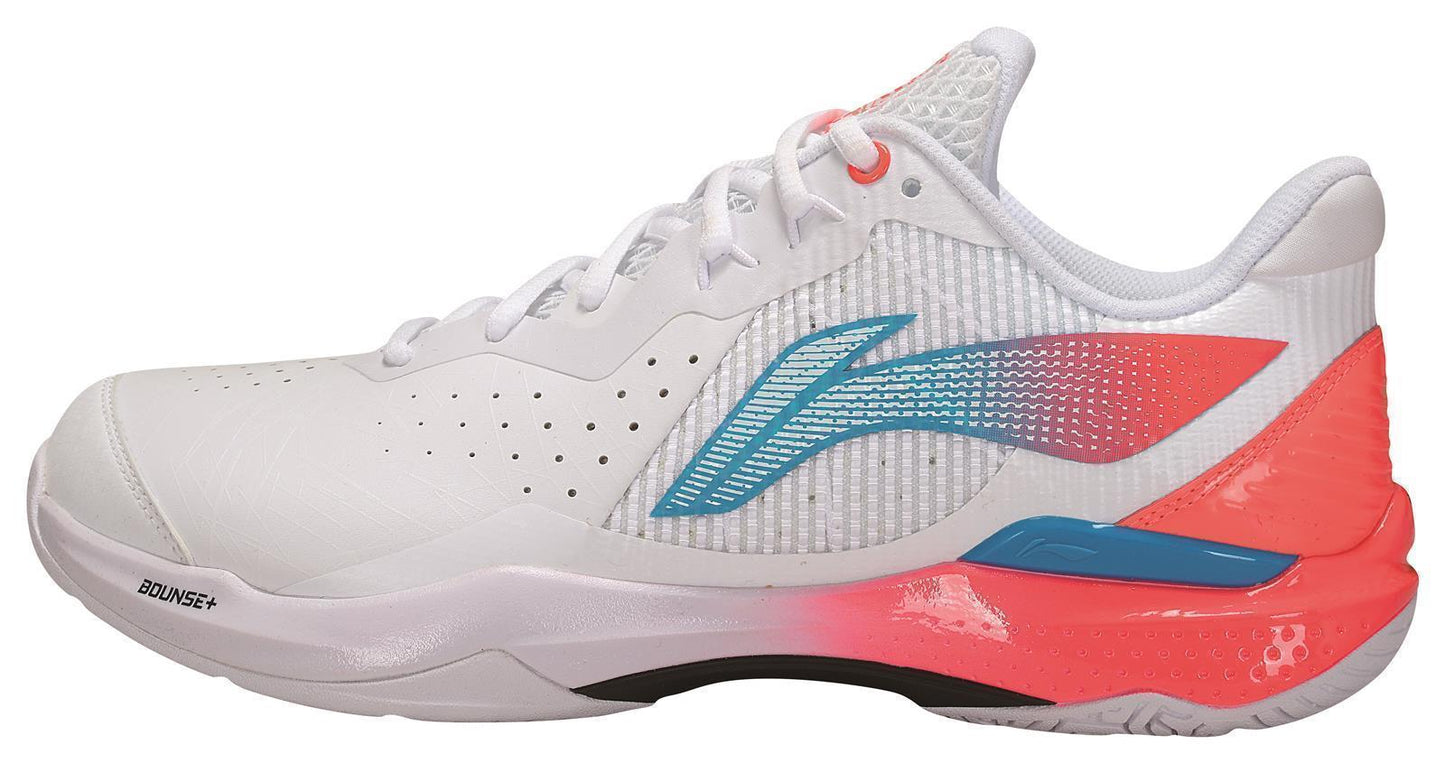 Unisex Badmintonschuh Donner 2 - weiß/rot - AYZU015-2