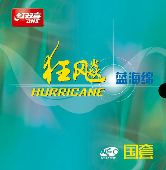 DHS NEO Hurricane 3 National edition 2,15mm 42 Schwarz (blue sponge) DXDT015-5