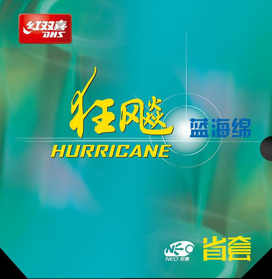 DHS NEO Hurricane 3 Provincial edition 2,15mm 42 Schwarz (Blau Schwamm) DXDV007-5